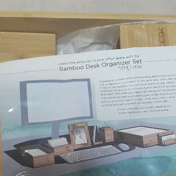 BAMBOO‎ Natural Desk Accessory Collection - Picture 3 of 9